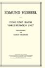 Image for Ding und Raum : Vorlesungen 1907