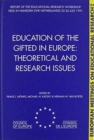 Image for Education of the Gifted in Europe
