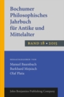 Image for Bochumer Philosophisches Jahrbuch fur Antike und Mittelalter : Band 18