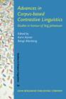 Image for Advances in Corpus-based Contrastive Linguistics