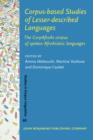 Image for Corpus-based Studies of Lesser-described Languages