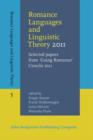 Image for Romance Languages and Linguistic Theory 2011
