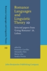 Image for Romance Languages and Linguistic Theory 10