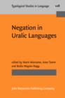 Image for Negation in Uralic Languages