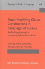 Image for Noun-Modifying Clause Constructions in Languages of Eurasia