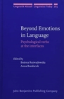 Image for Beyond Emotions in Language