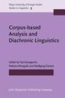 Image for Corpus-based Analysis and Diachronic Linguistics