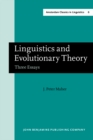 Image for Linguistics and Evolutionary Theory