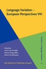 Image for Language Variation - European Perspectives VIII
