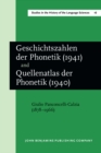Image for &#39;Geschichtszahlen der Phonetik&#39; (1941), together with &#39;Quellenatlas der Phonetik&#39; (1940)