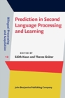Image for Prediction in Second Language Processing and Learning