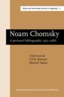 Image for Noam Chomsky : A personal bibliography, 1951-1986
