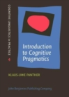 Image for Introduction to cognitive pragmatics