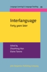 Image for Interlanguage : Forty years later