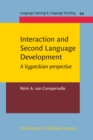 Image for Interaction and Second Language Development : A Vygotskian perspective