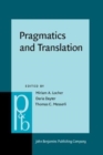Image for Pragmatics and Translation