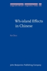 Image for Wh-island Effects in Chinese