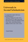 Image for Universals in Second Scholasticism