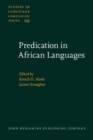 Image for Predication in African Languages