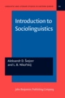 Image for Introduction to Sociolinguistics