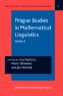 Image for Prague Studies in Mathematical Linguistics