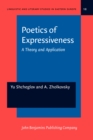 Image for Poetics of Expressiveness : A Theory and Application