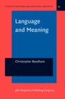 Image for Language and Meaning