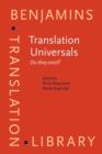 Image for Translation Universals : Do they exist?
