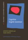 Image for Cognitive English Grammar