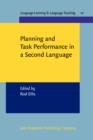 Image for Planning and Task Performance in a Second Language