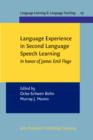 Image for Language Experience in Second Language Speech Learning