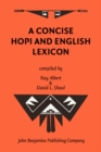 Image for A Concise Hopi and English Lexicon