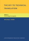 Image for The Key to Technical Translation : Volume 2: Terminology/Lexicography