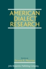 Image for American Dialect Research : Celebrating the 100th anniversary of the American Dialect Society, 1889-1989