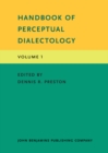 Image for Handbook of Perceptual Dialectology : Volume 1