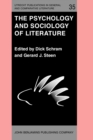 Image for The Psychology and Sociology of Literature