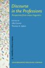 Image for Discourse in the Professions : Perspectives from corpus linguistics