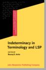 Image for Indeterminacy in Terminology and LSP