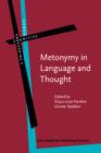 Image for Metonymy in Language and Thought