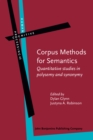 Image for Corpus Methods for Semantics : Quantitative studies in polysemy and synonymy