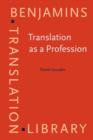 Image for Translation as a Profession