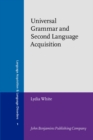 Image for Universal Grammar and Second Language Acquisition