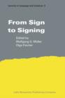 Image for From Sign to Signing