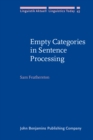 Image for Empty Categories in Sentence Processing