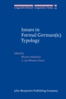 Image for Issues in Formal German(ic) Typology
