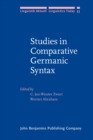 Image for Studies in Comparative Germanic Syntax