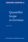 Image for Quantifier Scope in German