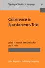 Image for Coherence in Spontaneous Text