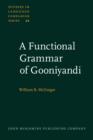 Image for A Functional Grammar of Gooniyandi
