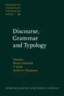 Image for Discourse, Grammar and Typology